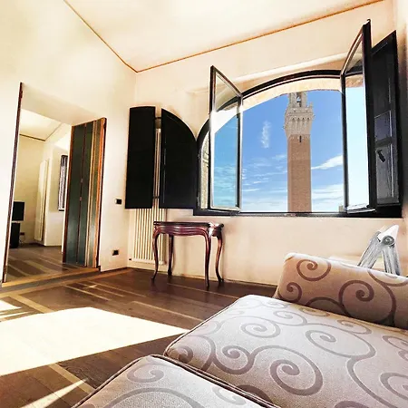 Il Campo 8: Piazza Del Campo Apartamento